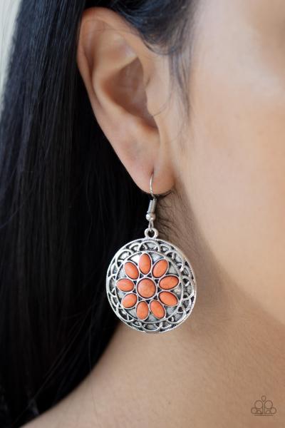 Mesa Oasis - Orange Earring
