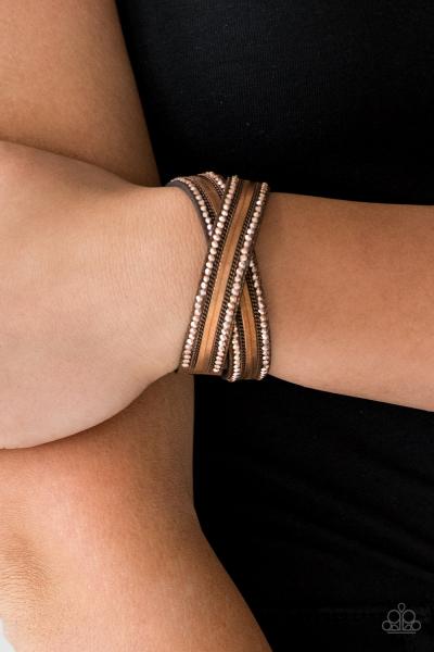 Rocker Rivalry - Copper Urban Bracelet