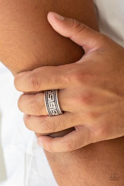 Tycoon Tribe - Silver Mens Ring