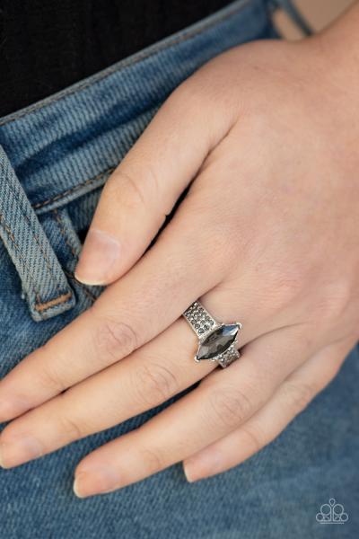 Icy Iridescence - Silver Ring