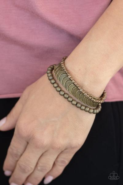LAYER It On Me - Brass Bracelet 