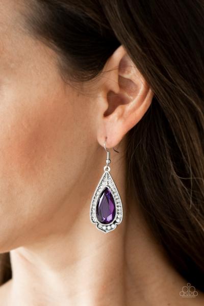 Superstar Stardom - Purple Earring