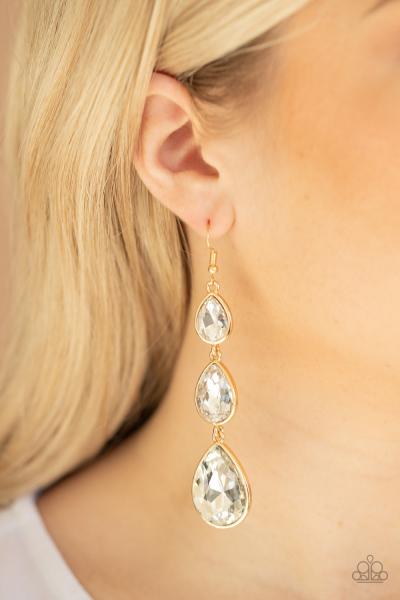 Metro Momentum - Gold Earring 