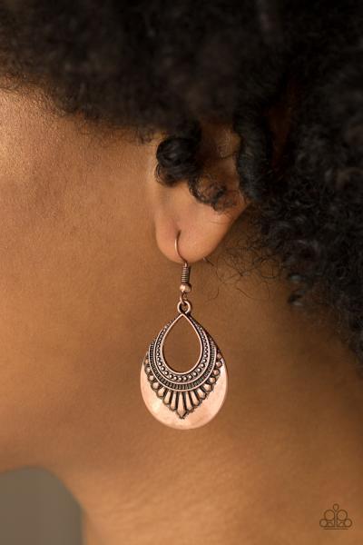 Totally Terrestrial - Copper Earring
