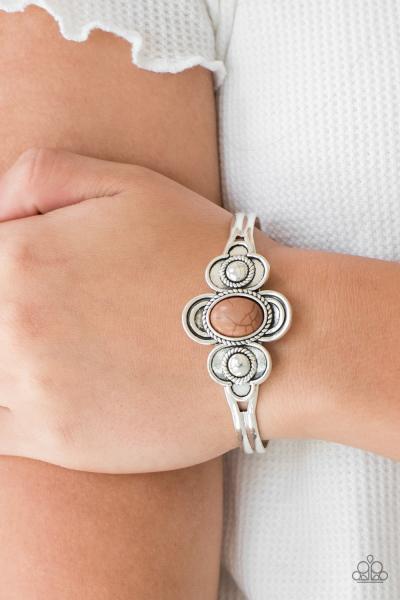 Dream COWGIRL - Brown Cuff Bracelet 