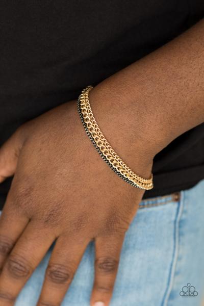 Industrial Icon - Gold Bracelet 