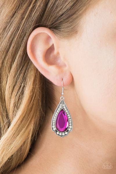 Superstar Stardom - Pink Earring 