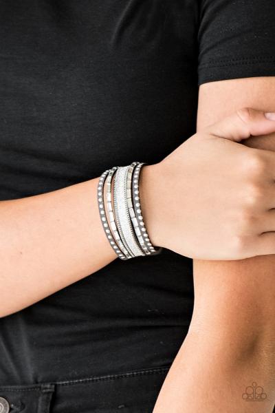 Seize The Sass - Silver Urban Bracelet 