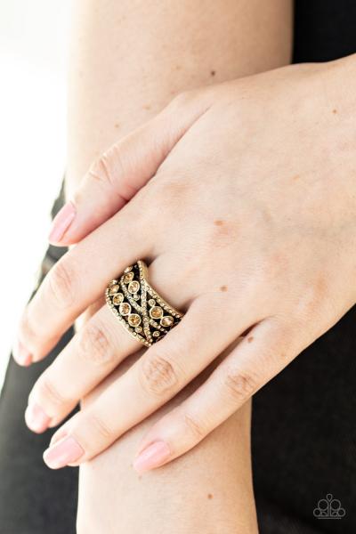 Elegant Effervescence - Brass Ring