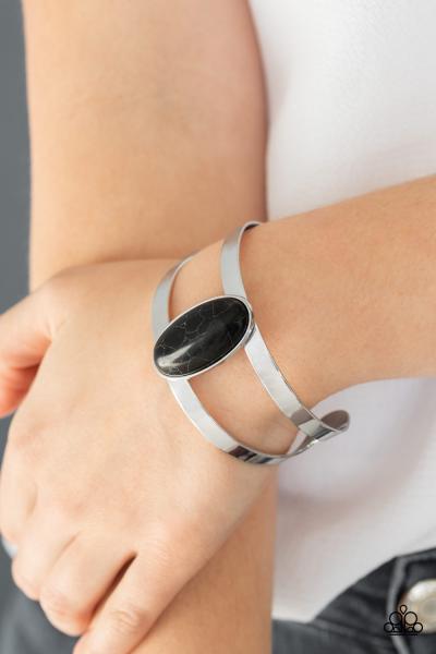 Quarry Queen - Black Cuff Bracelet 