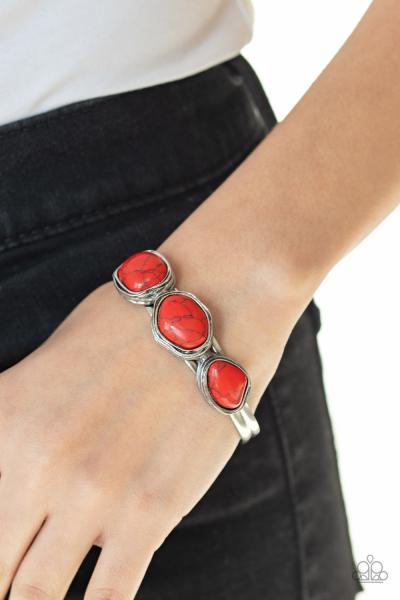 Stone Shop - Red Cuff Bracelet