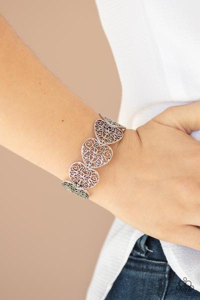 Keep Love In Your Heart - Silver Bracelet