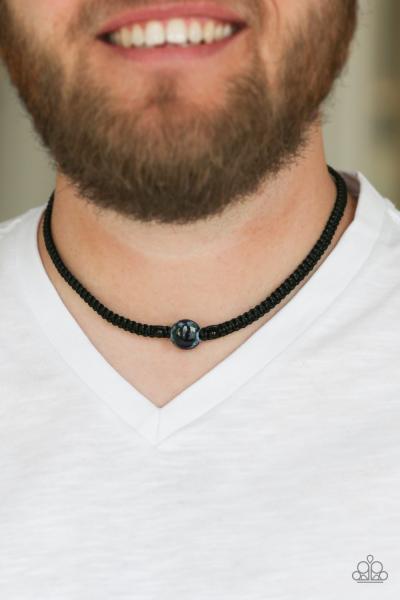 Go Climb A Mountain - Blue Urban Necklace