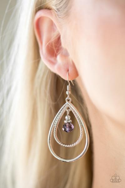 REIGN On My Parade - Purple Earring