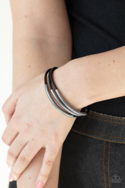 Magnetic Maverick - Black Bracelet