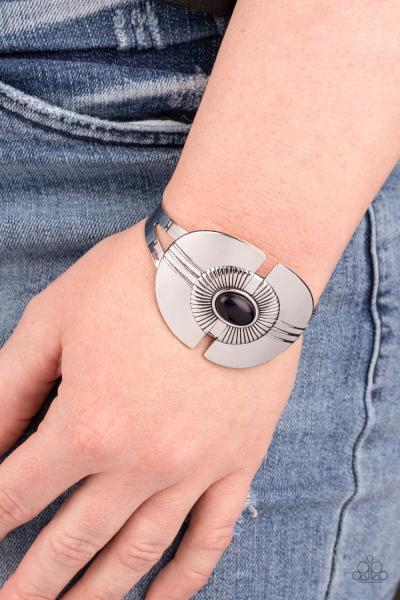 Canyon Couture - Black Cuff Bracelet 
