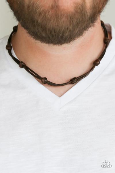 In or SCOUT - Brown Urban Necklace 