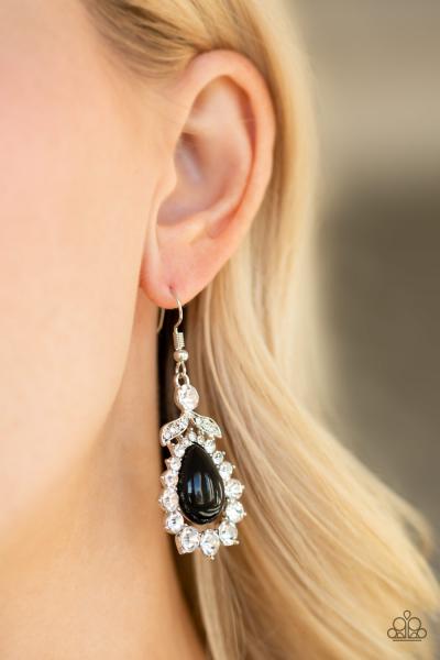Award Winning Shimmer - Black Earring 