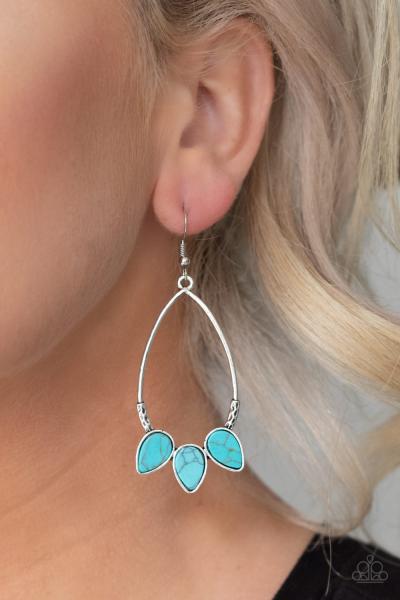 Fierce Frontier - Blue Earring