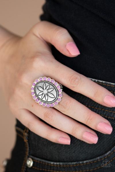 Garden Paradise - Purple Ring
