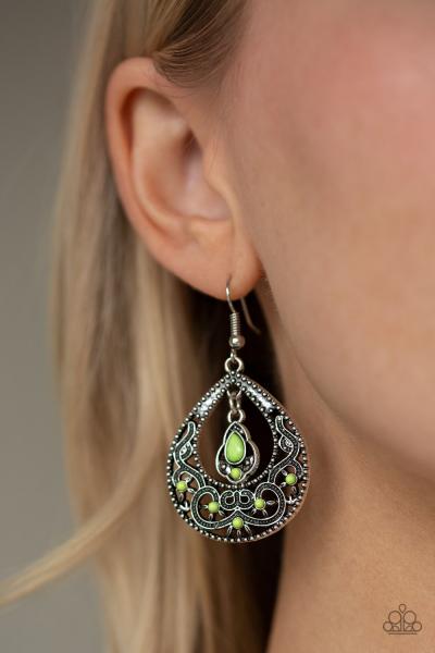 All-Girl Glow - Green Earring