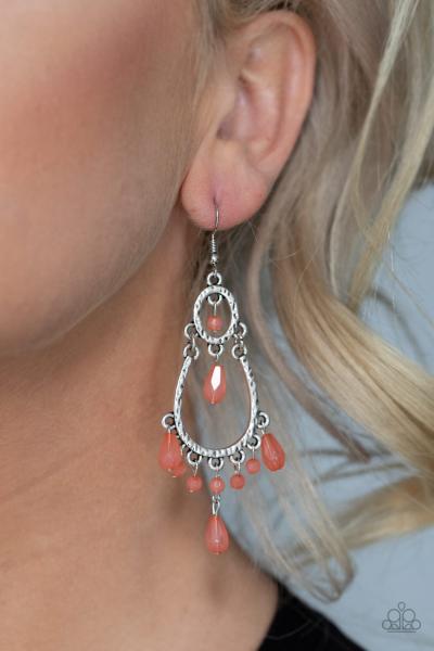 Summer Sorbet - Orange Earrings