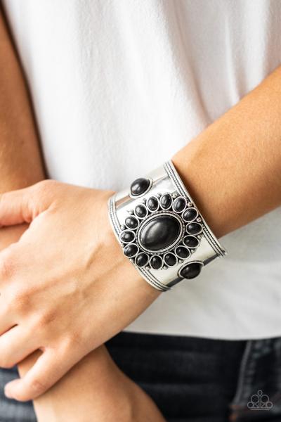 Room To Roam - Black Cuff Bracelet 