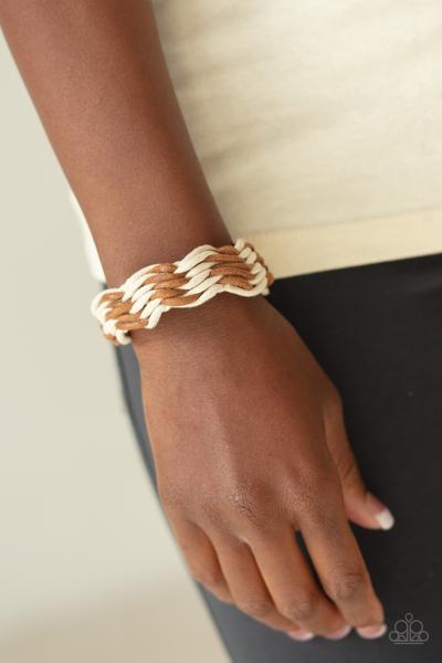 WEAVE High and Dry - Brown Urban Bracelet