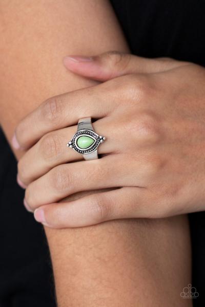 Mineral Minimalist - Green Ring