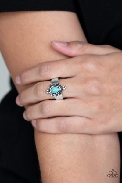 Mineral Minimalist - Blue Ring