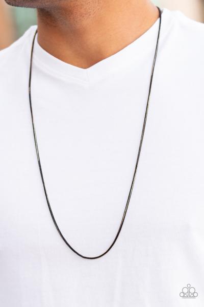 Mixed Mayhem - Gold Urban Necklace 