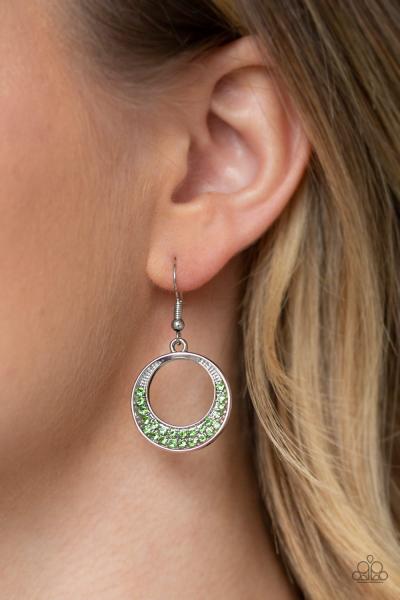 Socialite Luster - Green Earring