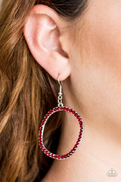 Stoppin Traffic - Red Earring