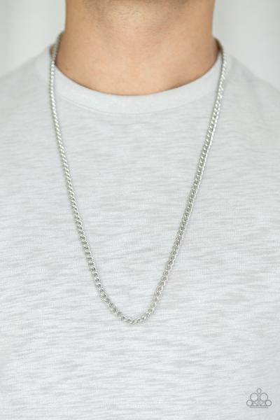 First Rule Of Fight Club - Silver Urban Necklace 