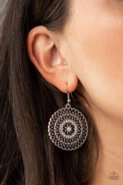 PINWHEEL and Deal - Black Earring
