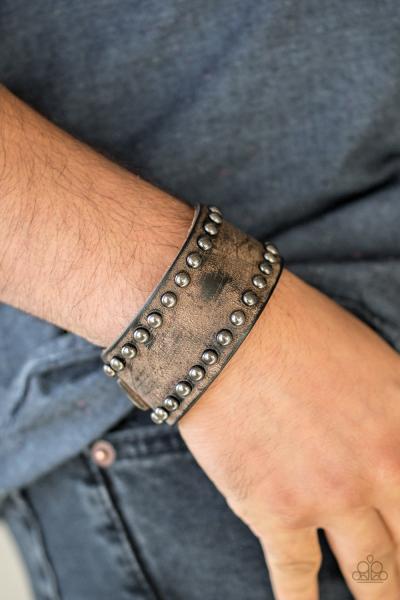 Cattle Drive - Brown Urban Bracelet 