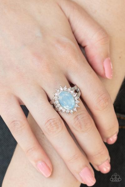 Iridescently Illuminated - Blue Ring
