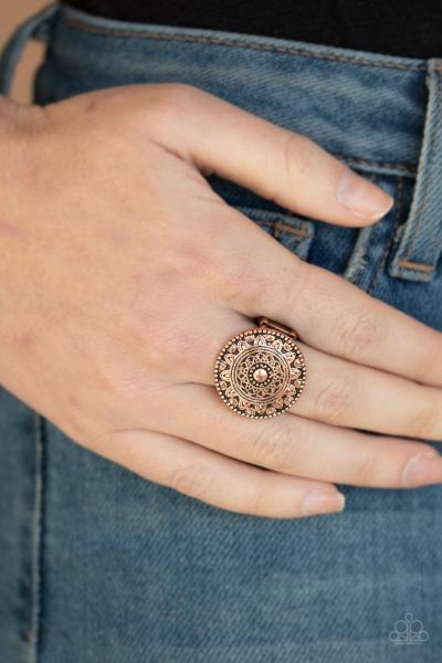 One in a MEDALLION - Copper Ring