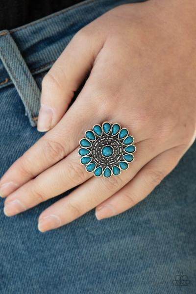 Posy Paradise - Blue Ring