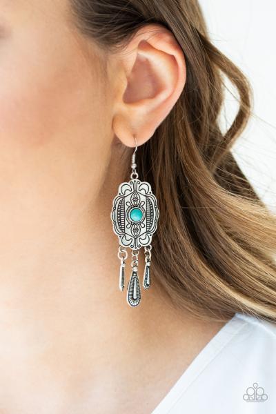 Natural Native - Blue Earring