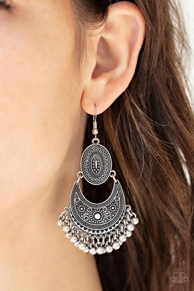 Western Trails - Silver Earring