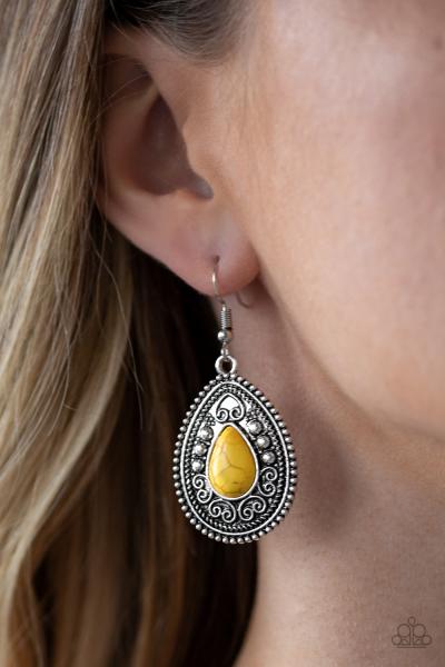 Desert Nirvana - Yellow Earring