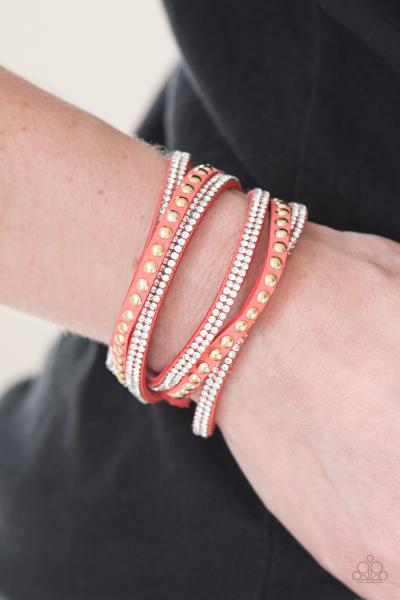I BOLD You So! - Orange Urban Bracelet