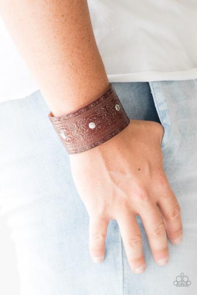Boots and Broncos - Brown Urban Bracelet 