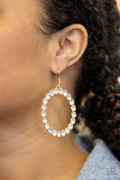 Welcome to the GLAM-boree - Gold Earring