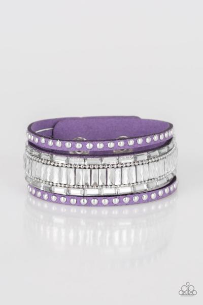 Rock Star Rocker - Purple Urban Bracelet