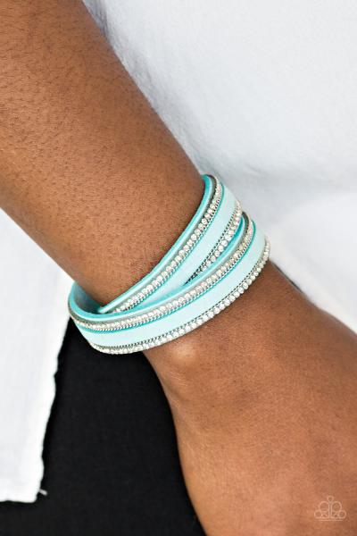 Going For Glam - Blue Urban Bracelet 
