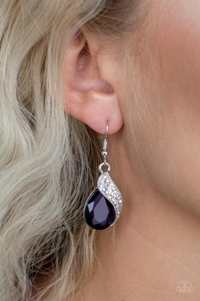 Easy Elegance - Purple Earring