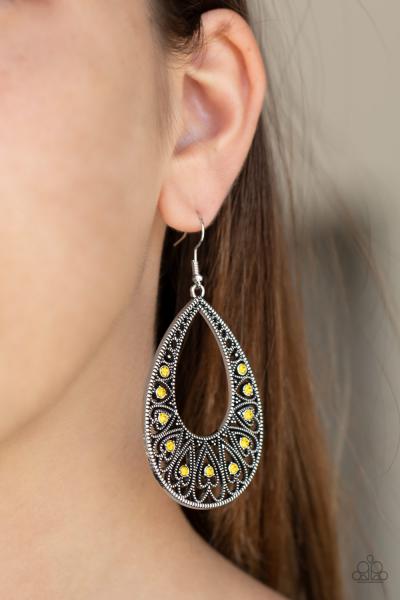 Love To Be Loved - Yellow Earring