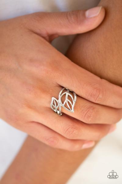 LEAF It All Behind - Silver Ring
